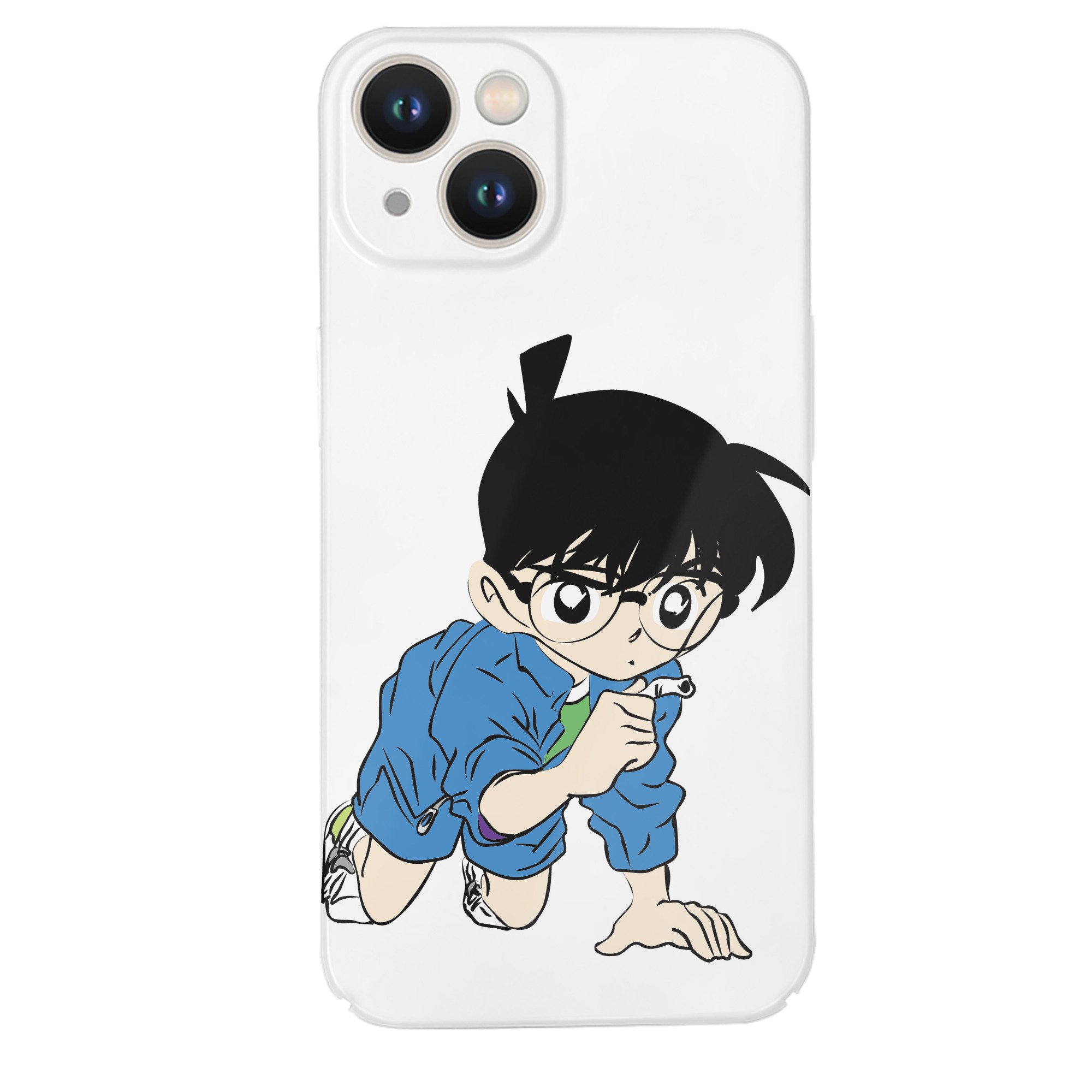 （画像用） 名探偵コナン 江戸川 コナン Detective Conan Conan Edogawa 【iPhone 14シリーズ対応】ハードケース